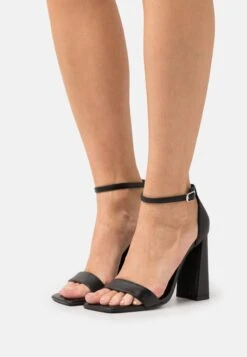 Steve Madden AIRY - High Heel Sandalette - Black