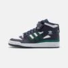 Adidas Originals FORUM MID UNISEX - Sneaker High - Collegiate Navy/team Dark Green/team Collegiate Burgundy