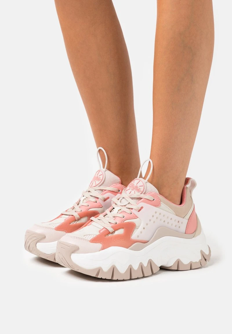 Buffalo TRAIL ONE - Sneaker Low - Cream/rose