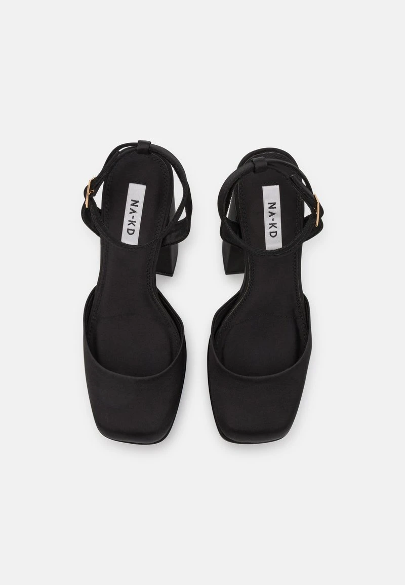 NA-KD Plateausandalette - Black – Bild 6