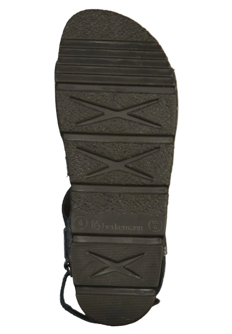 Keilsandalette - Schwarz/silber – Bild 5