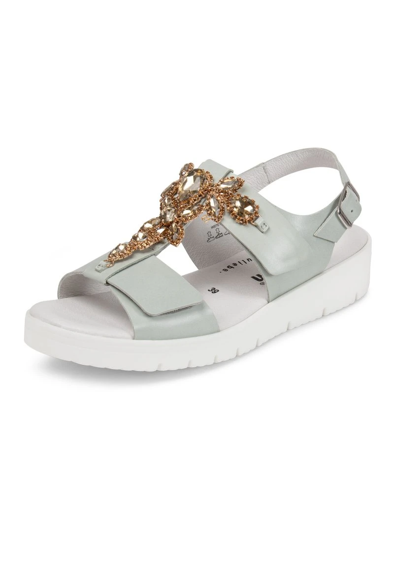 SOFTNAPPALDER SOFT - Plateausandalette - Salbei – Bild 3