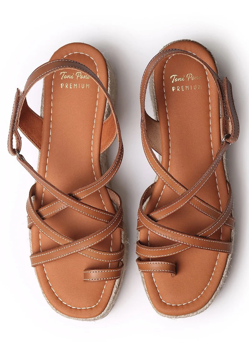 Toni Pons CLAUDIA - Zehentrenner - Camel – Bild 4