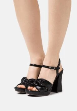 Chie Mihara CONTOUR - High Heel Sandalette - Black