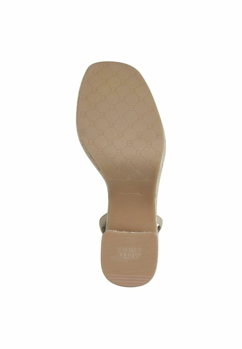Tamaris Plateausandalette - Beige Comb – Bild 5