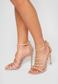 Steve Madden CAVIAR - High Heel Sandalette - Rose Gold