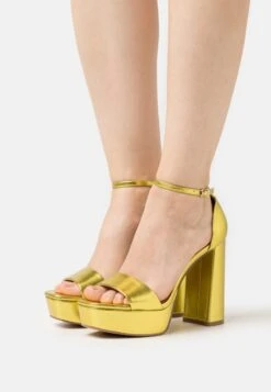 Madden Girl OMEGA - High Heel Sandalette - Bright Gold