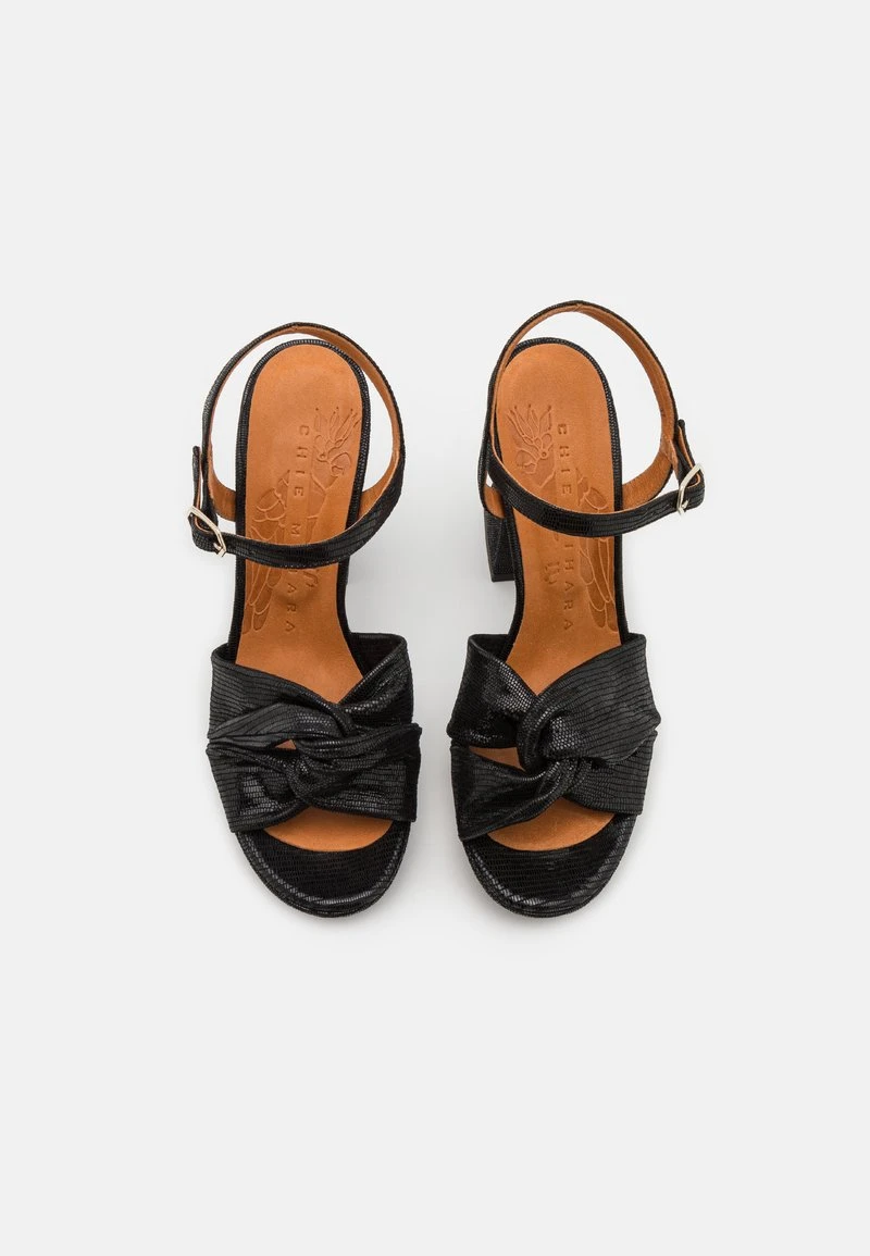 Chie Mihara CONTOUR - High Heel Sandalette - Black – Bild 5