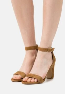 Minelli High Heel Sandalette - Tan