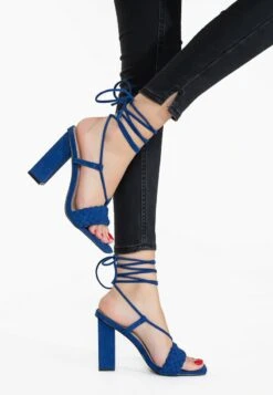 CHAHRA - High Heel Sandalette - Blue