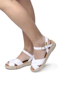 Toni Pons ESTHER - Keilsandalette - Blanc