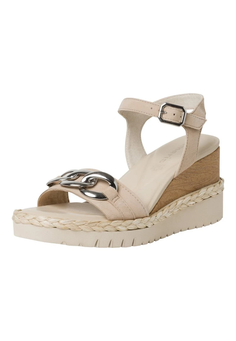 Tamaris Keilsandalette - Ivory – Bild 3