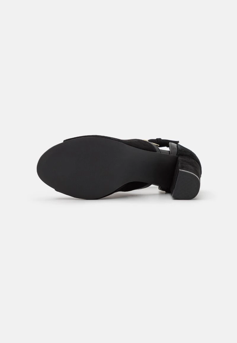 Anna Field LEATHER - Schaftsandale - Black – Bild 5