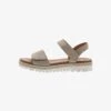 Ara JAMAIKA - Plateausandalette - Sand