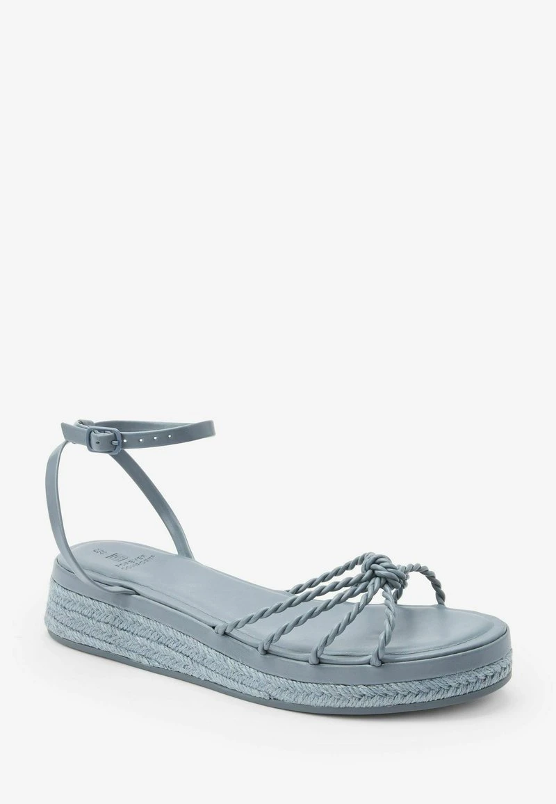 Next FOREVER COMFORT KNOT DETAIL STANDARD - Keilsandalette - Blue – Bild 4