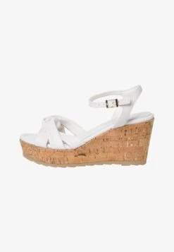 Marco Tozzi Keilsandalette - White