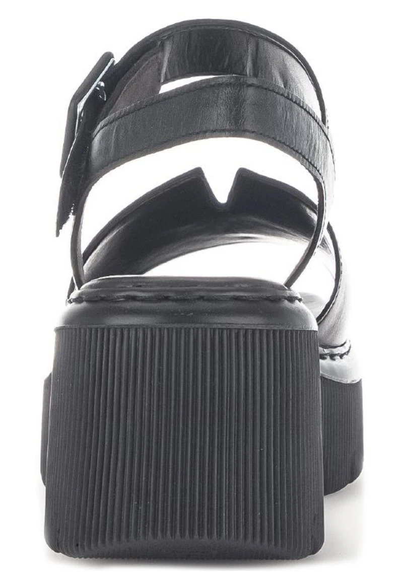 Gabor Keilsandalette - Schwarz (uni) – Bild 4