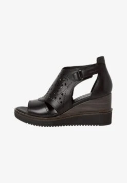 Tamaris Keilsandalette - Black