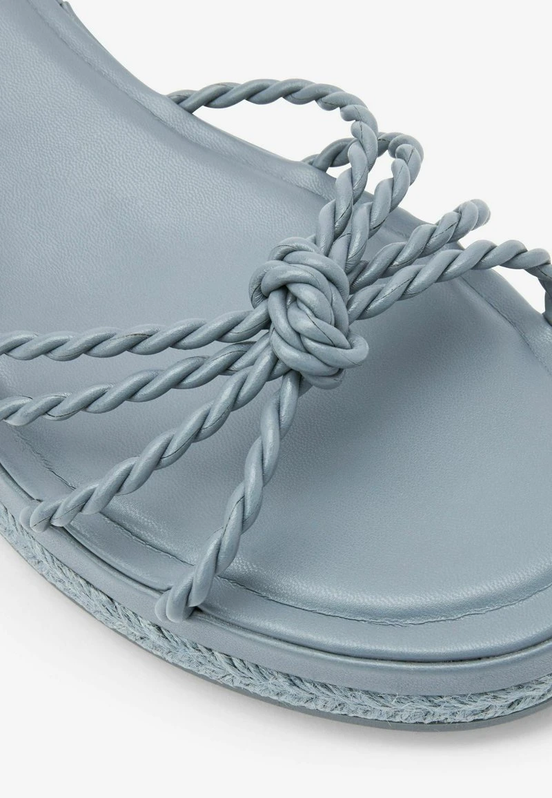 Next FOREVER COMFORT KNOT DETAIL STANDARD - Keilsandalette - Blue – Bild 6