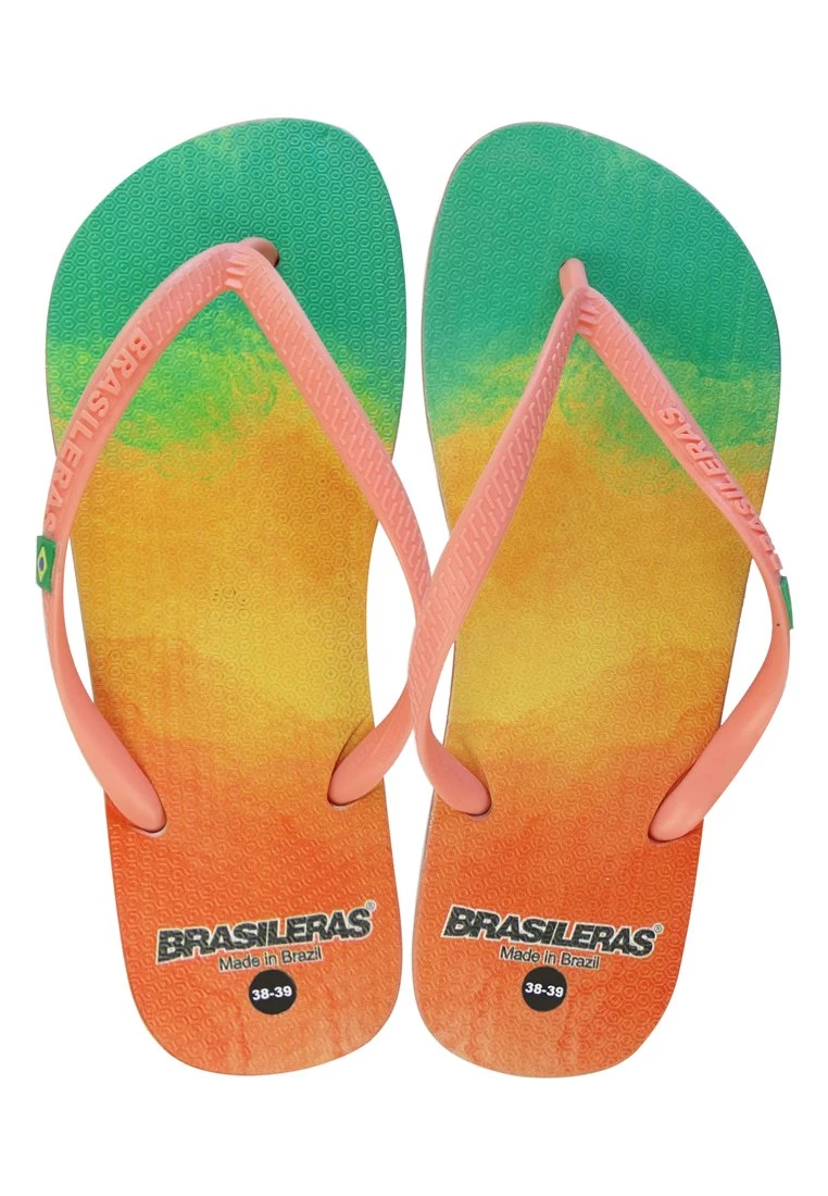 CHANCLA BRASILERAS®, COSMIC ,HECHO EN BRAZIL - Zehentrenner - Orange – Bild 2