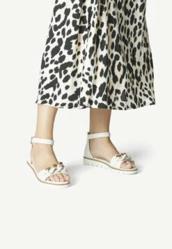 Marco Tozzi Riemensandalette - Cream Gold