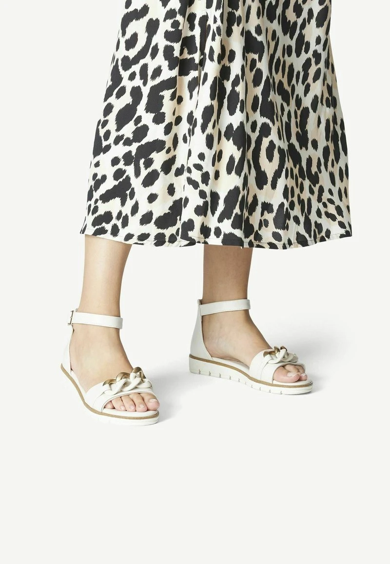 Marco Tozzi Riemensandalette - Cream Gold