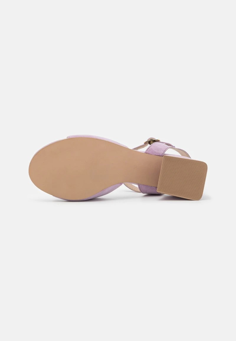 Anna Field LEATHER - Riemensandalette - Lilac – Bild 5