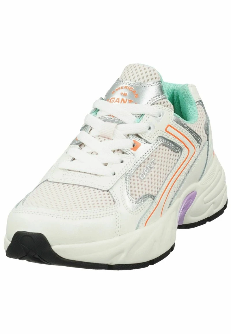 Gant Sneaker Low - Wht Silver Orange – Bild 2