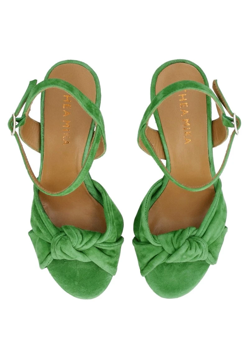 PLATEAU - High Heel Sandalette - Menta – Bild 4