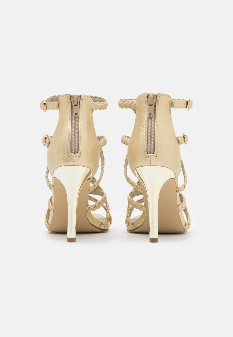 Bullboxer High Heel Sandalette - Light Gold – Bild 4