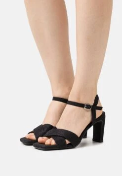 Xti High Heel Sandalette - Black