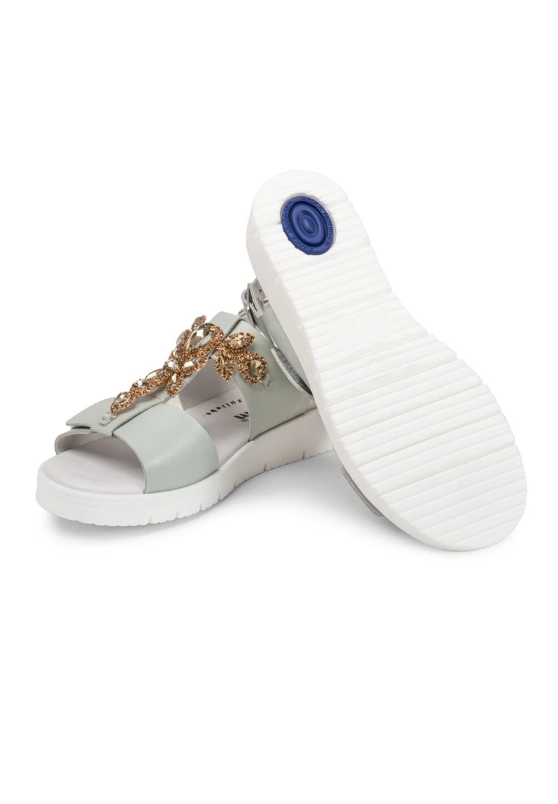 SOFTNAPPALDER SOFT - Plateausandalette - Salbei – Bild 6