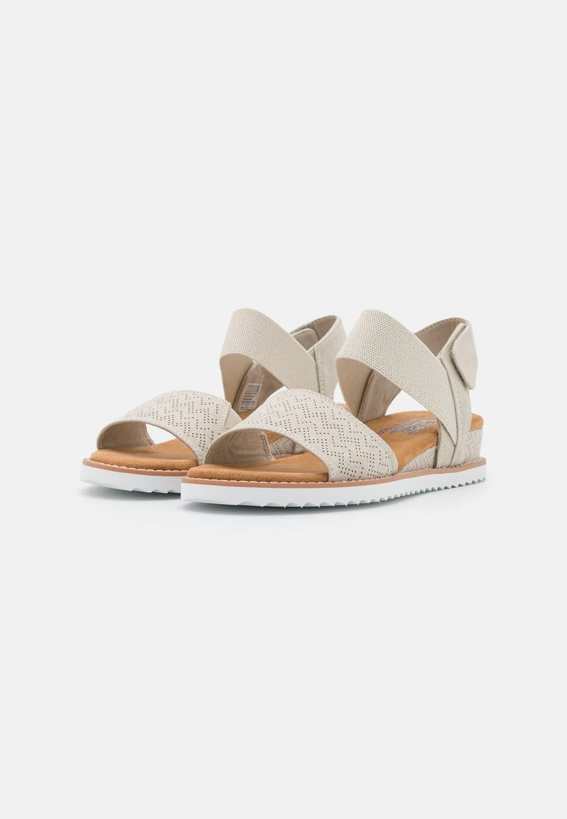 Skechers DESERT KISS - Keilsandalette - Offwhite – Bild 3