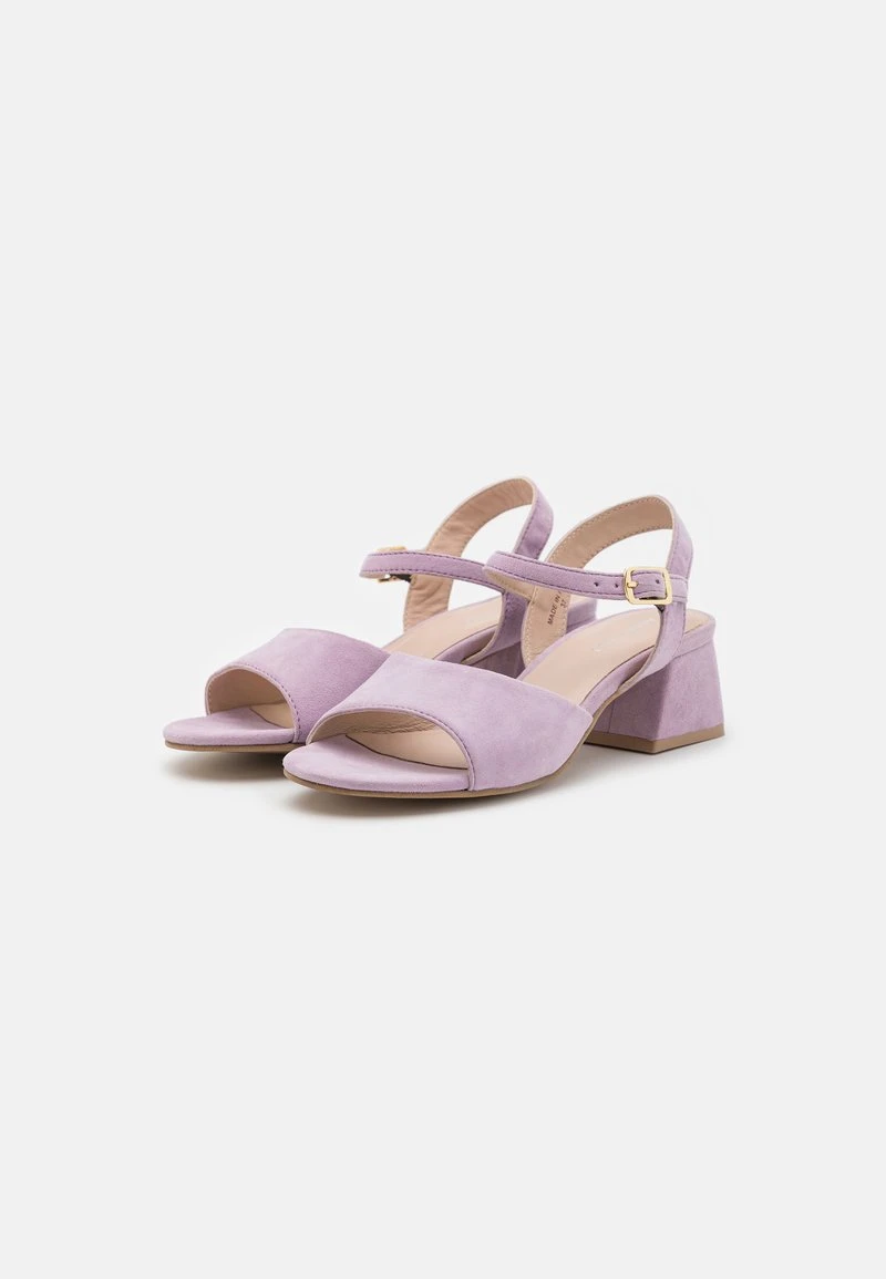 Anna Field LEATHER - Riemensandalette - Lilac – Bild 3