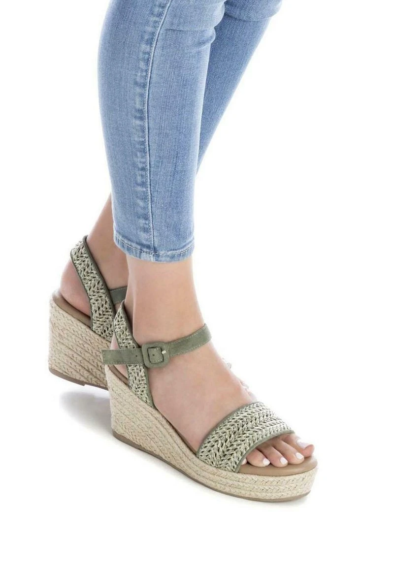 Refresh Keilsandalette - Verde