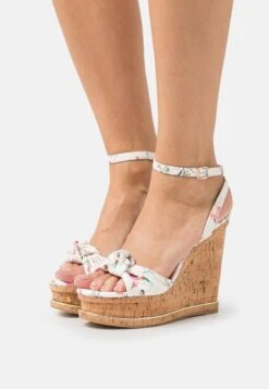 Aldo BARYKIN FLOAM - High Heel Sandalette - Bone/multi-coloured