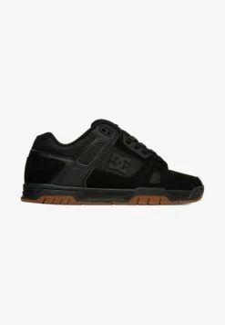 DC SHOES STAG - Skateschuh - Black/gum