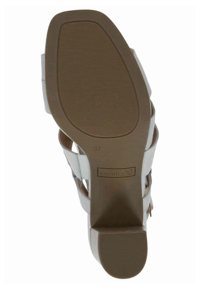 Caprice High Heel Sandalette - Offwhite Nappa – Bild 4