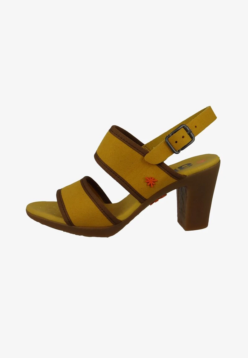 *art High Heel Sandalette - Mostaza