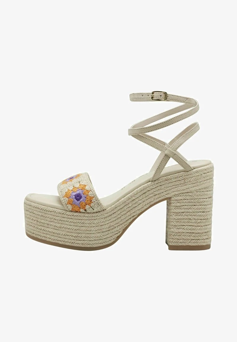 Tamaris Plateausandalette - Beige Comb – Bild 2