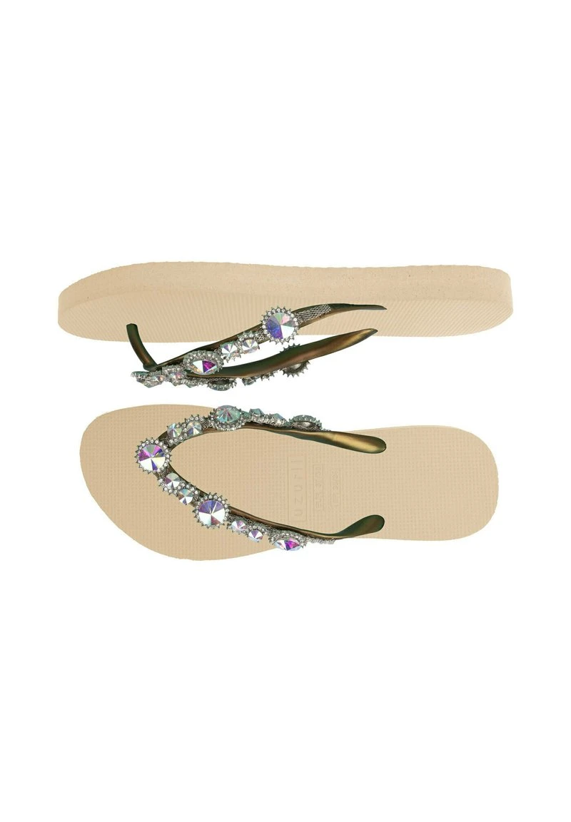 CHRYSTAL MARILYN - Badesandale - Sand – Bild 5