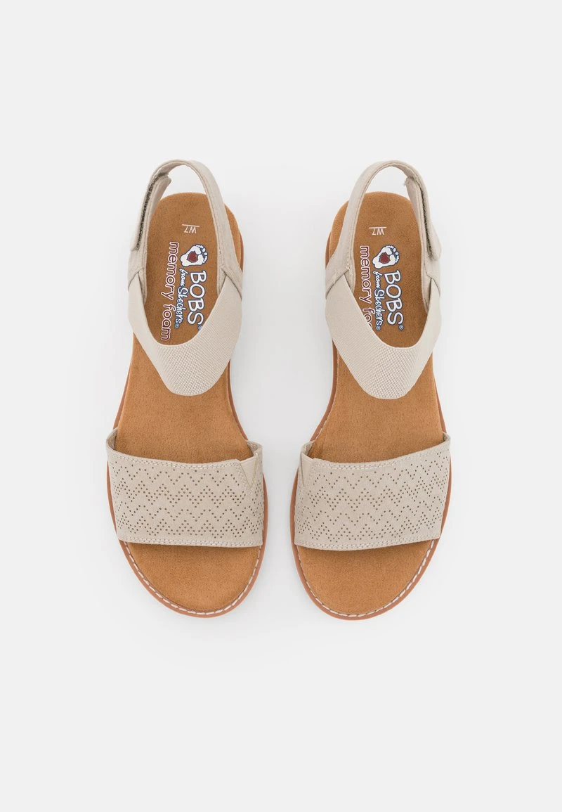 Skechers DESERT KISS - Keilsandalette - Offwhite – Bild 6