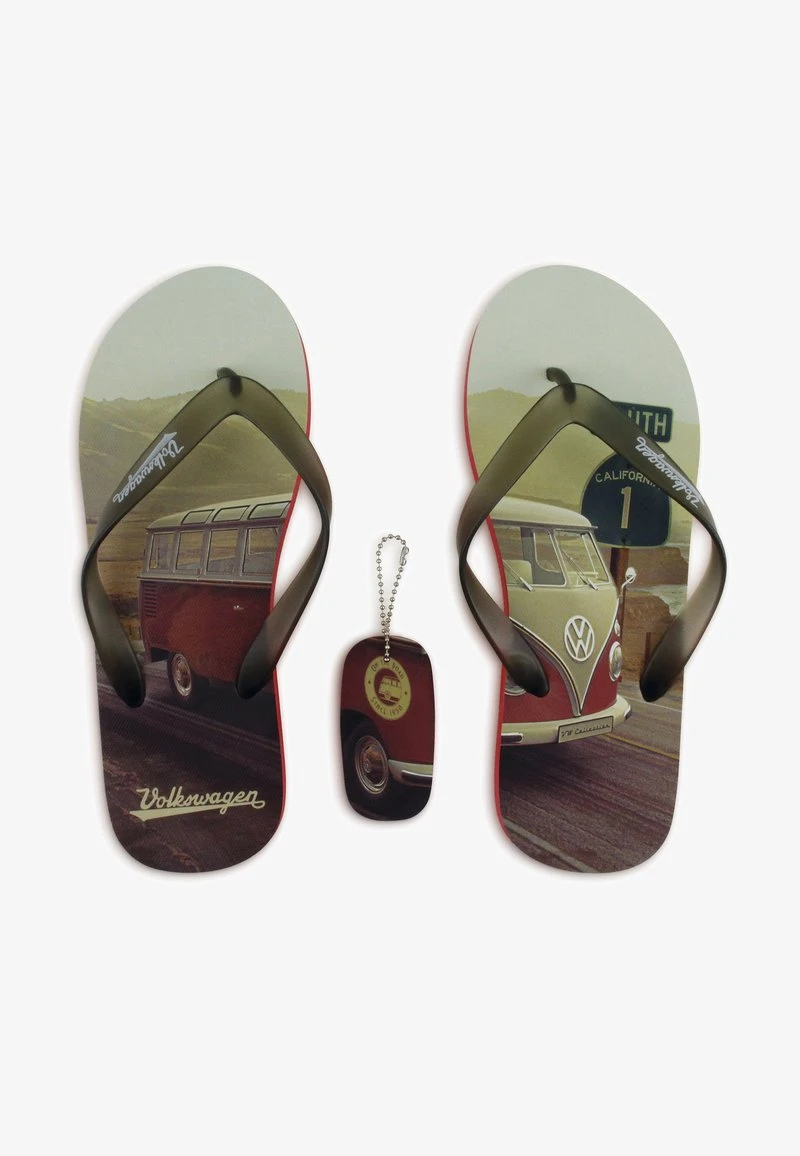 BULLI BUS - Hausschuh - Rot – Bild 5