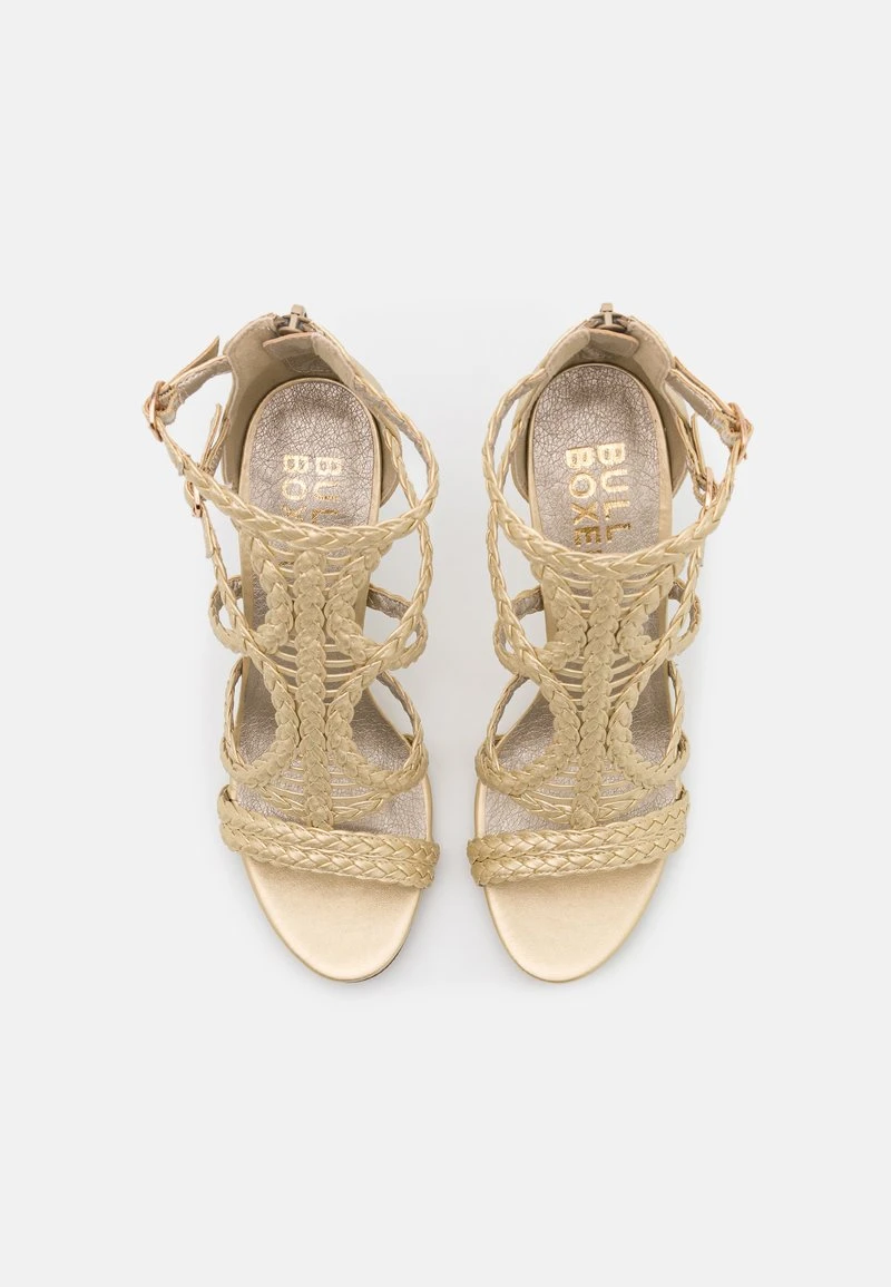 Bullboxer High Heel Sandalette - Light Gold – Bild 6